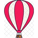 Red Balloon Travel Trip Symbol