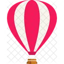Red Balloon Travel Trip Symbol