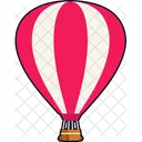Red Balloon Travel Trip Icon