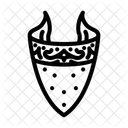 Red Bandana Redneck Icon
