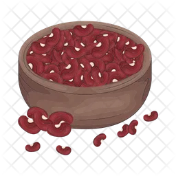 Red bean  Icon