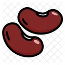 Legumes Red Bean Kidney Beans Icon