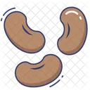 Red Bean Vegetable Food Icon