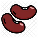 Legumes Red Bean Kidney Beans Icon