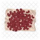 Red Bean Nut Seed Icon