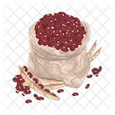 Kidney Bean Red Bean Nut Icon