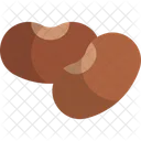 Red Beans Nuts Legumes Icon