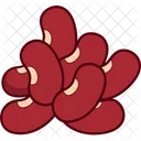 Red Beans Beans Fresh Icon