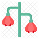 Red Bellflowers  Icon