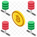 Red Bitcoin Club Bitcoin Moneda Digital Icon