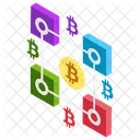 Red Bitcoin Club Bitcoin Moneda Digital Icon