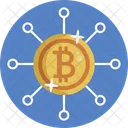 Red bitcoin  Icono