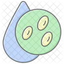 Red Blood Cell Awesome Lineal Color Icon 아이콘