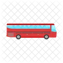 Red Bus Back To School Icon Decoration Object Icon