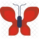 Red Butterfly Butterfly Insect Icon