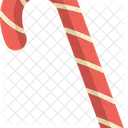 Candy Cane Sweet Dessert Icon