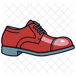 Red Cap Toe Monk Shoes  Icon