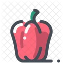 Red Capsicum Icon