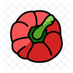 Red Capsicums  Icon