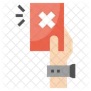 Red Card  Icon