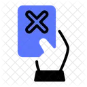 Red Card Warning Card Icon