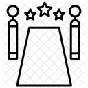 Red Carpet Grand Entrance Celebrity Entrance Icon