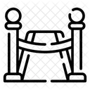 Red Carpet Pole Entrance Icon