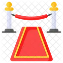 Red Carpet Cordon Icône