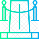 Red Carpet Vip Entrance Grand Welcome Icon