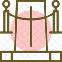 Red Carpet Vip Entrance Grand Welcome Icon