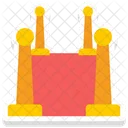 Red Carpet Entrance Hotel Reception Grand Entrance Icon