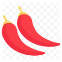 Red Chili Spice Vegetable Icon