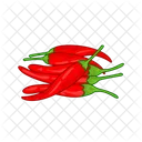 Red Pepper Spicy Vege Icon
