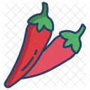 Red Chili Red Chilly Spice Icon