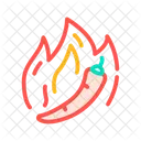 Hot Pepper Color Icon