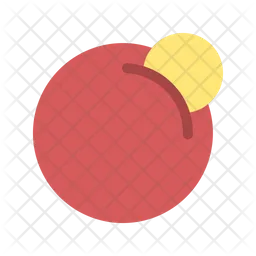 Red Coin  Icon
