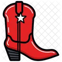 Red Cowboy BootsWomen's  Shoes  Icon