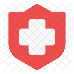 Red cross shield  Icon