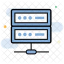 Servidor De Base De Datos Servidor SQL Alojamiento De Base De Datos Icono