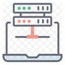 Red De Base De Datos Alojamiento De Servidor De Datos Servidor De Datos Icono