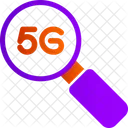 Red de búsqueda 5G  Icon