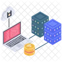 Red De Computacion En La Nube Red En La Nube Computacion En La Nube Icon
