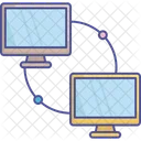 Red Informatica Red De Area Local Diagrama De Red Icono