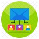 Red de correo  Icono