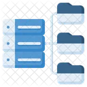 Base De Datos Almacenamiento Servidor Icono