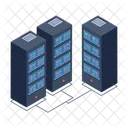 Centro De Datos Alojamiento De Datos Servidor De Datos Icono