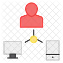 Red De Usuario Red De Perfil Red De Avatar Icono