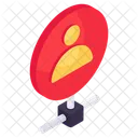 Red De Usuario Conexion De Usuario Red De Perfil Icono