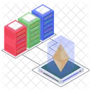 Red distribuida bitcoin  Icono