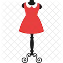 Mannequin Dress Red Icon